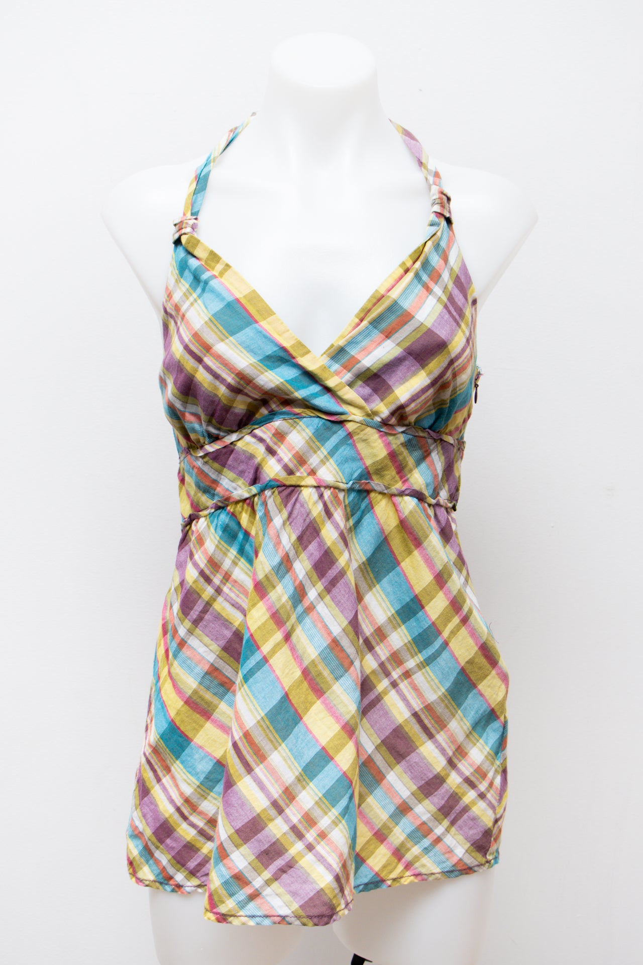#04 Yessica Halter Top Blue | c. 193 | Size 8