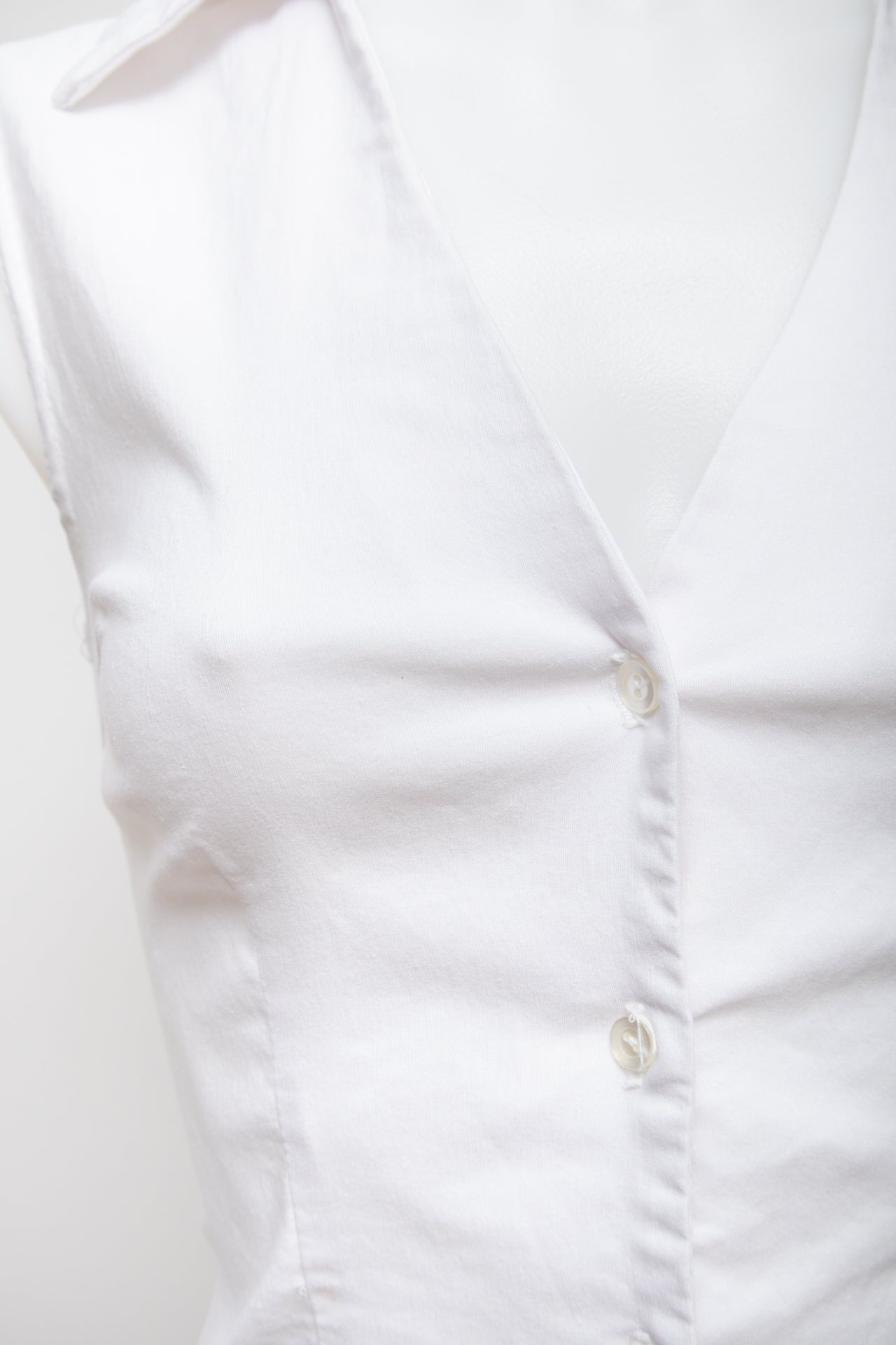 #84 Rag Tank Top White | c. 178 | Size 6