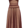 #157 Speechless Mini Skirt Brown | c. 192 | Size 10