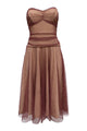 #157 Speechless Mini Skirt Brown | c. 192 | Size 10