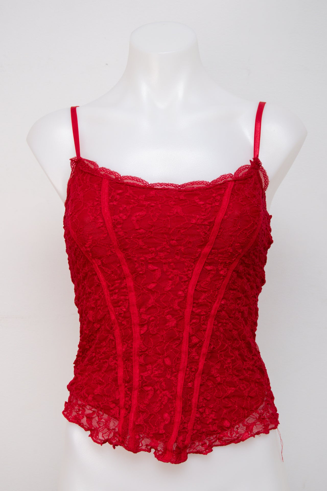 #014 Charlotte Russe Cami Top Red | c. 199 | Size 6/8