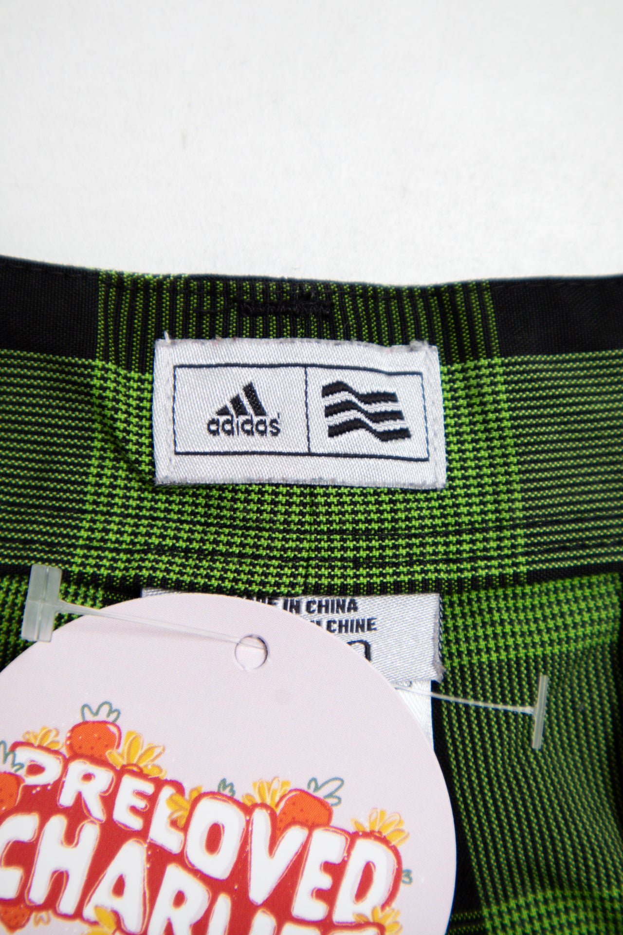 #133 Adidas Shorts Green | c. 183 | Size 14