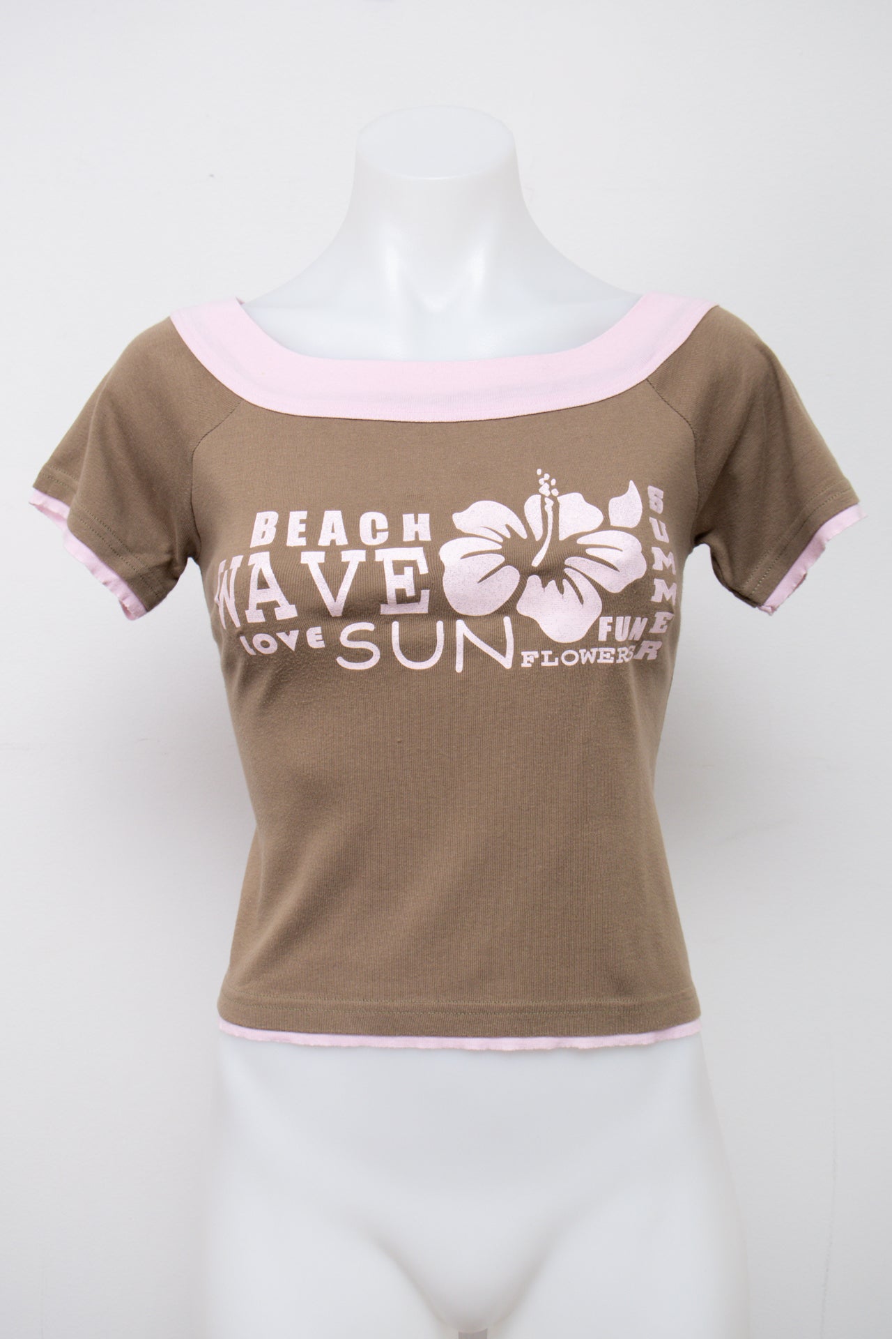 #043 Jennyfer T-shirt Brown | c. 204 | Size 10