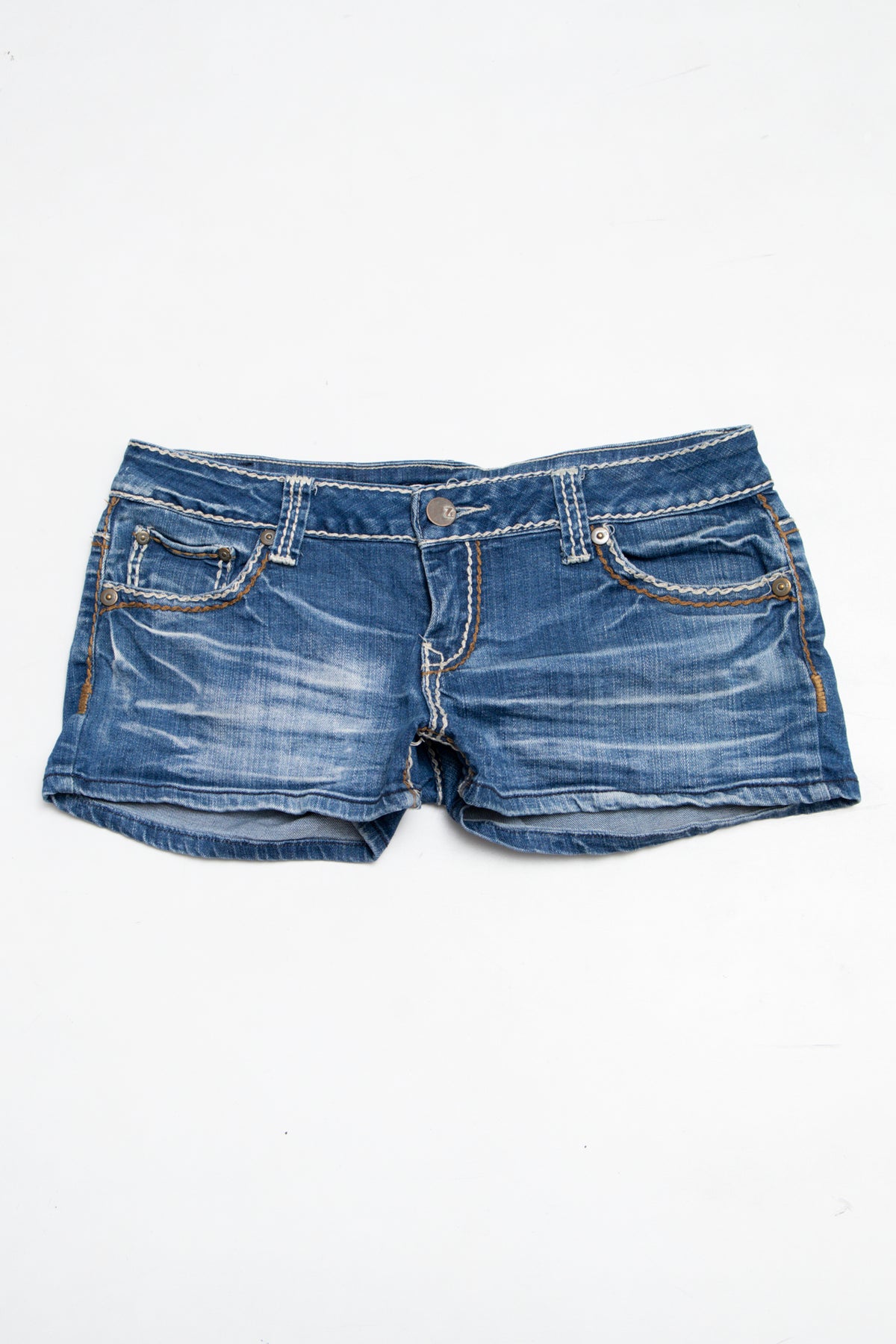 #195 Z2 Jeans Booty Short Blue | c. 209 | Size 10