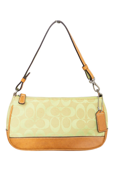 #191 Coach Shoulder Bag Green | c. 202 | Size