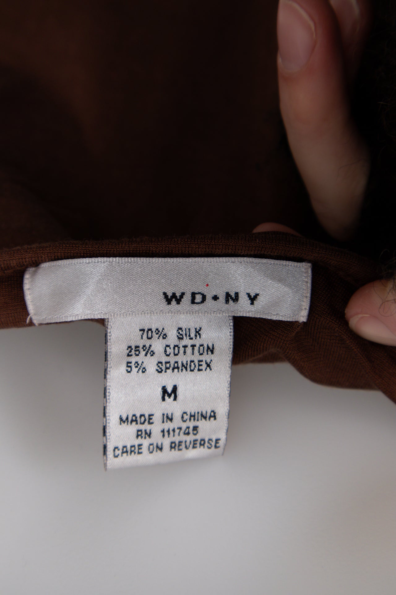 #20 W.diary Cami Top Brown | c. 195 | Size 8/10