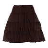 #175 Express Skirt Brown | c. 198 | Size 6