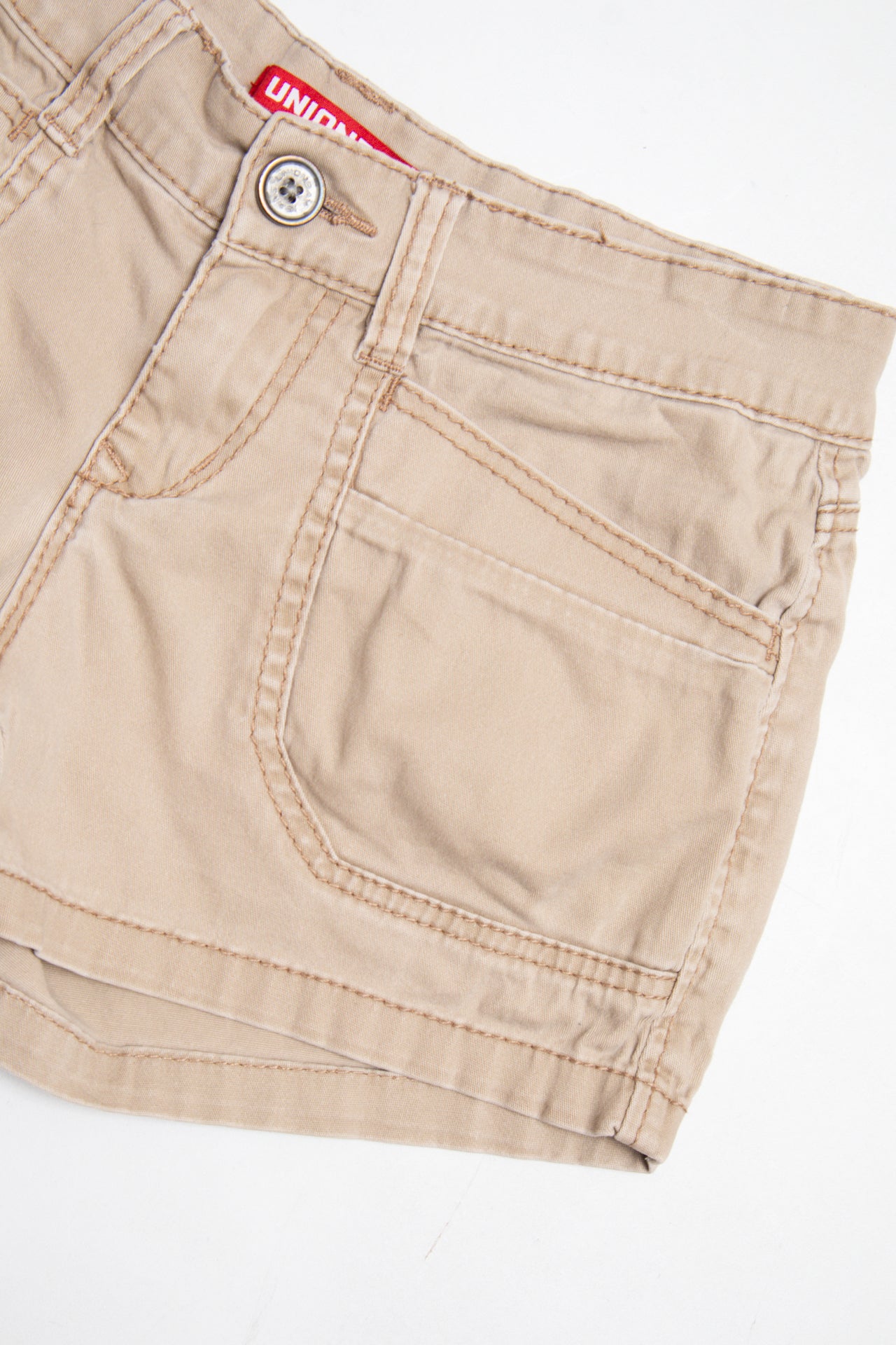 #073 Unionbay Booty Short Beige | c. 211 | Size 6
