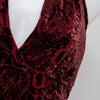 #036 I. E. Halter Top Red | c. 199 | Size 10
