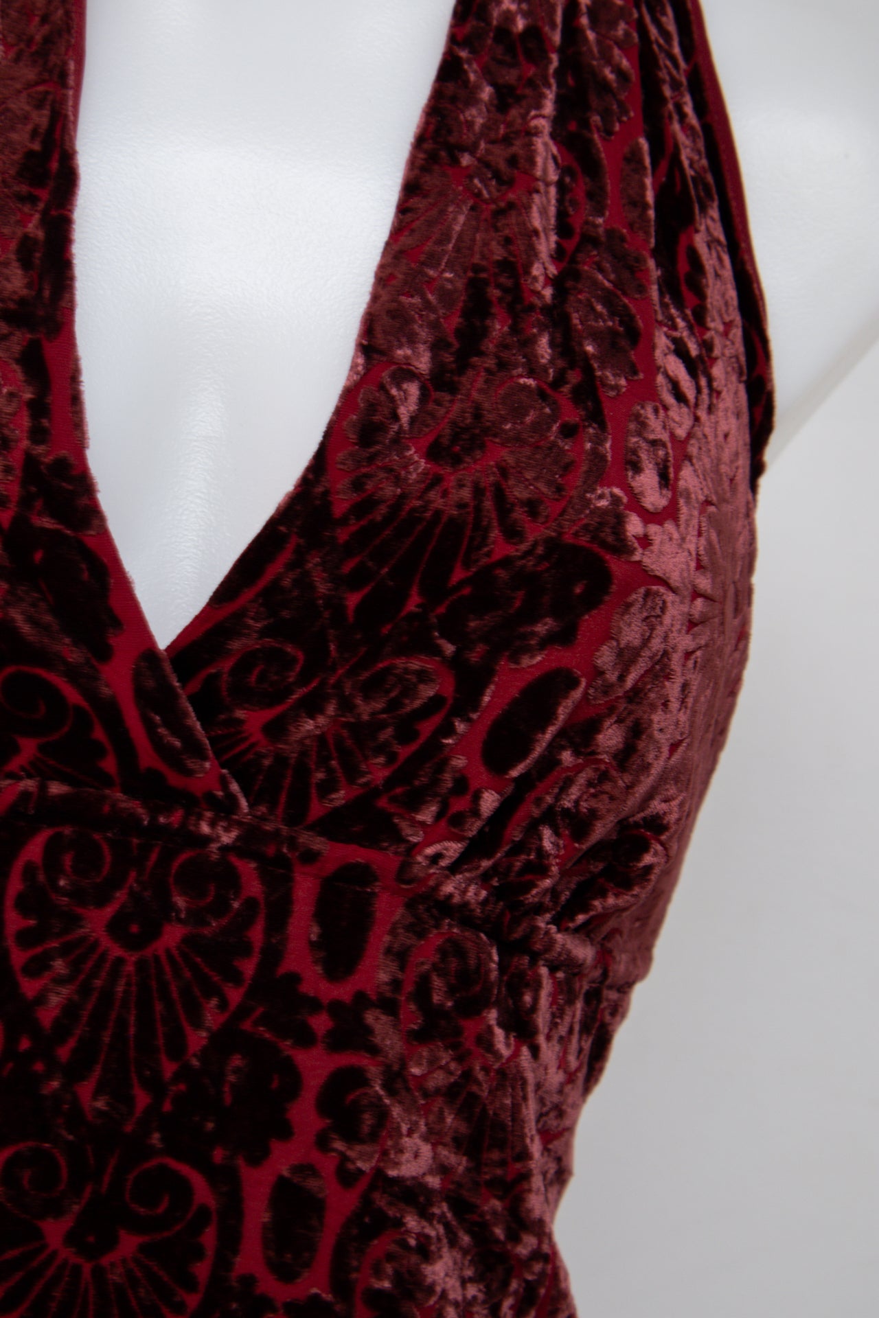 #036 I. E. Halter Top Red | c. 199 | Size 10