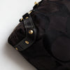 #194 Coach Shoulder Bag Black | c. 195 | Size