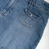 #133 Brigitta Denim Mini Skirt Blue | c. 178 | Size 12