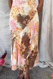 #143 Your 6th Sense Dress Brown | c. 213 | Size 8