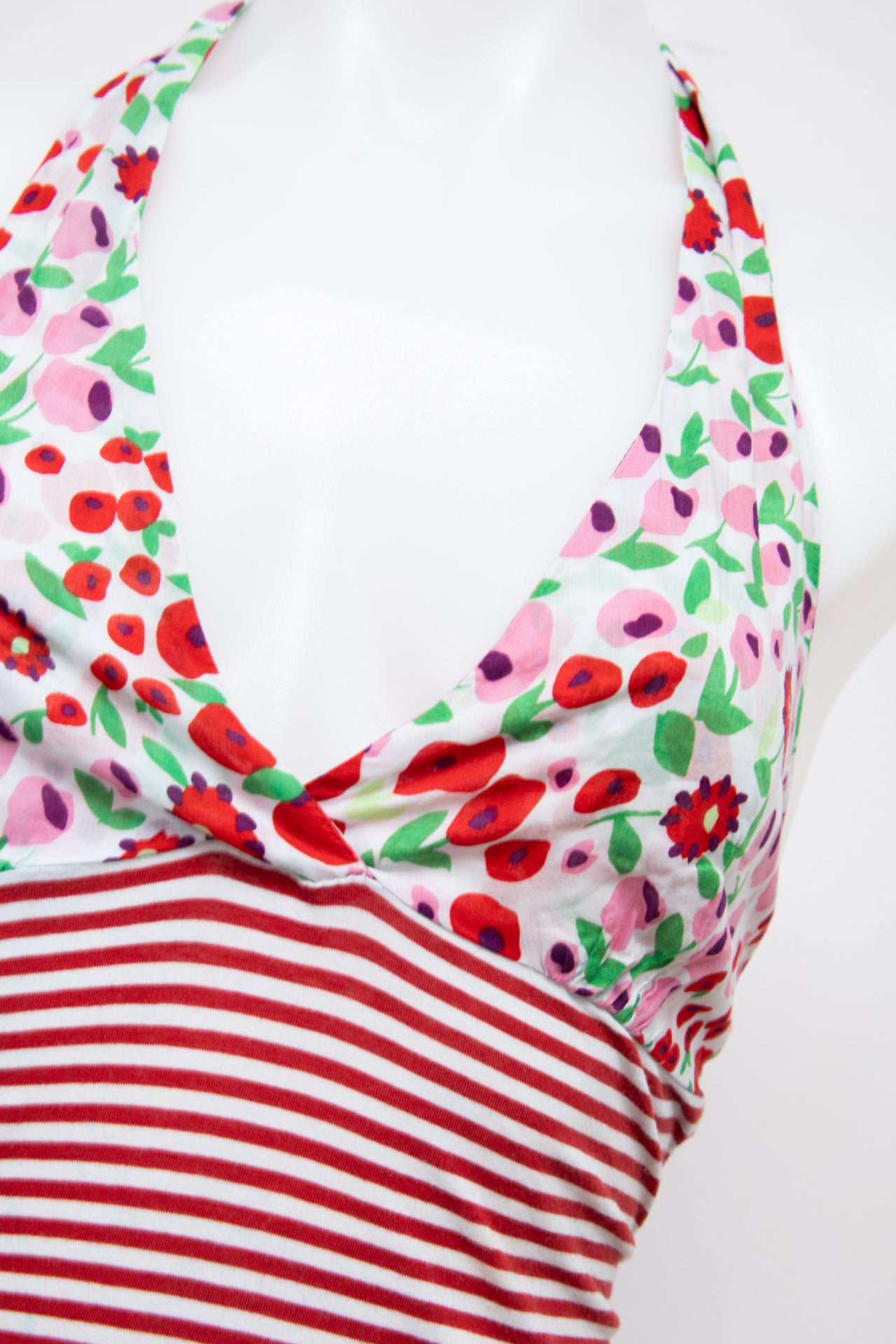 #020 Halter Top Red | c. 207 | Size 8