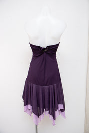 #188 City Triangles Dress Purple | c. 205 | Size 8