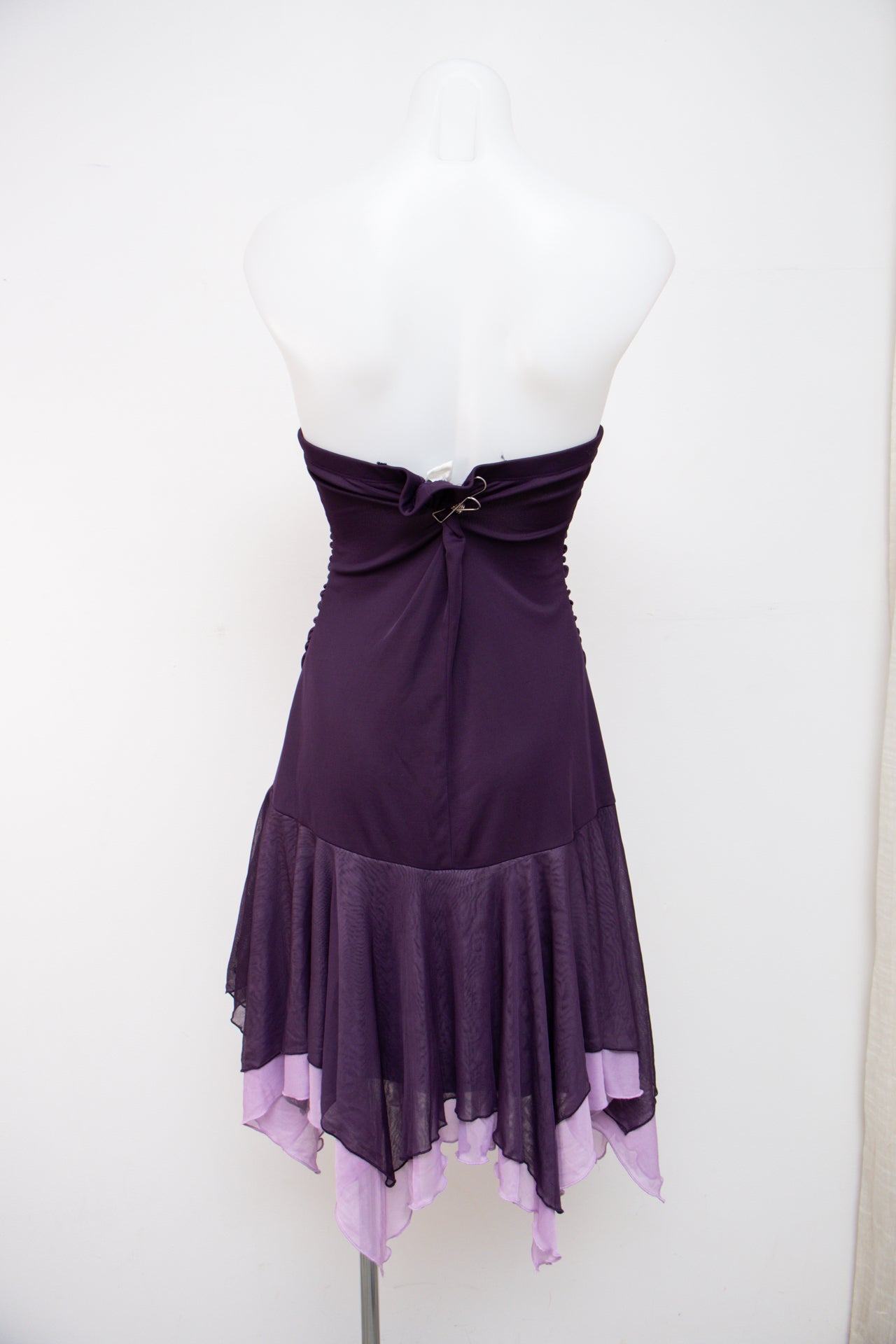#188 City Triangles Dress Purple | c. 205 | Size 8