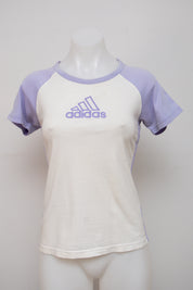 #047 Adidas Baby Tee White | c. 211 | Size 10