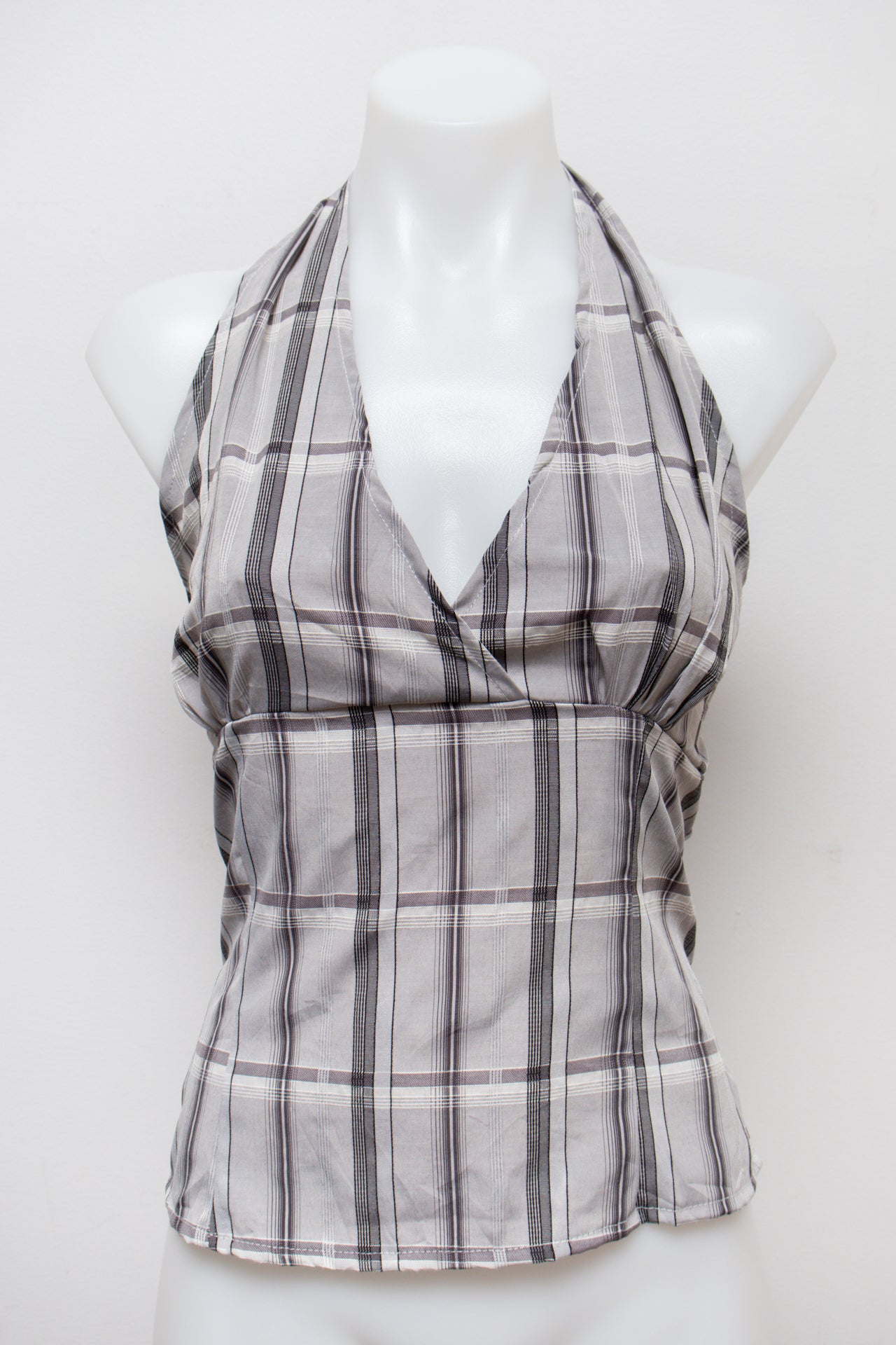 #73 M Halter Top Gray | c. 190 | Size 10/12