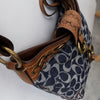 #213 Coach Shoulder Bag Blue | c. 199 | Size
