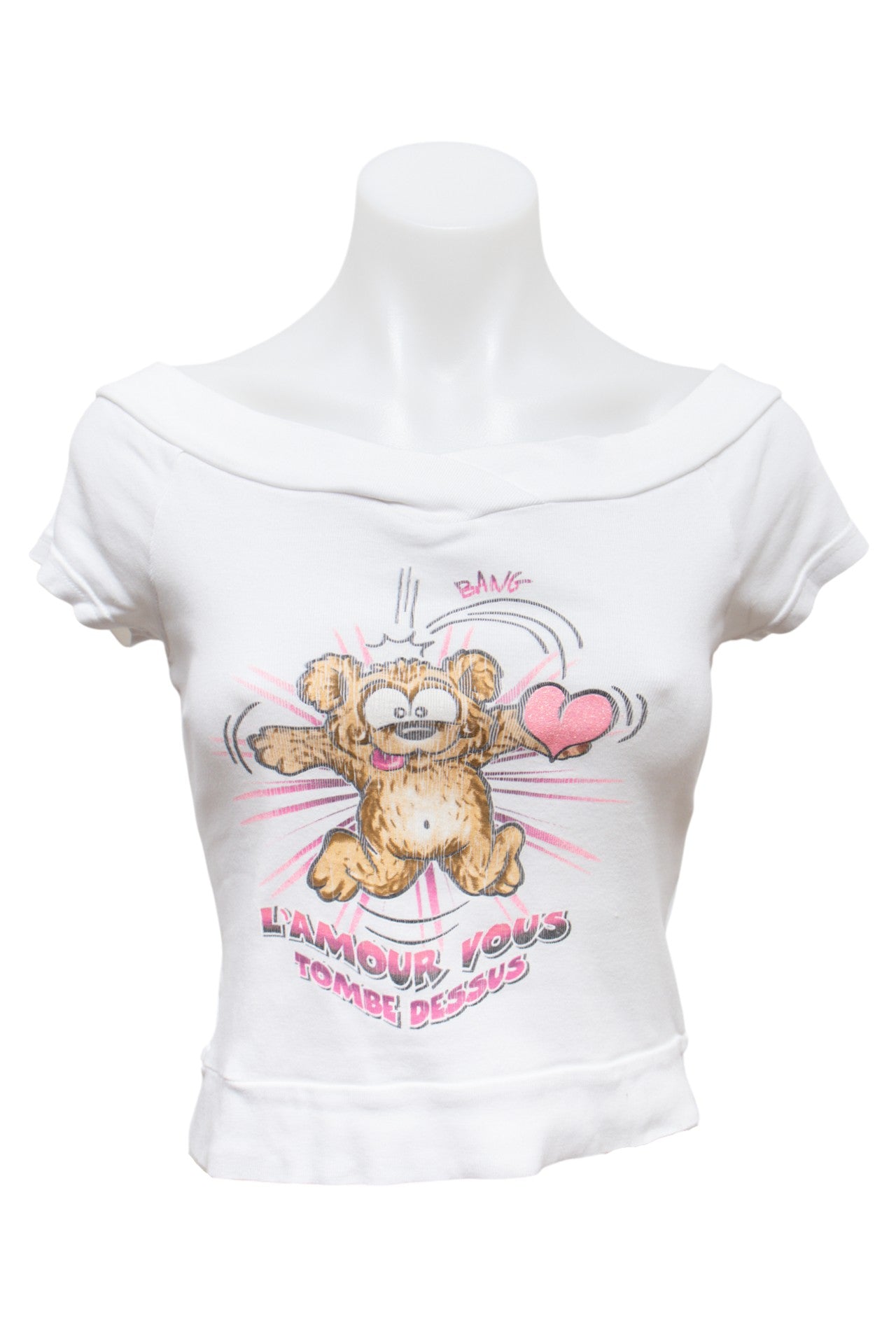 #11 Spot T-shirt White | c. 191 | Size 8