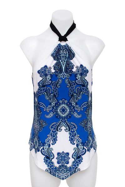 #01 Inc International Concepts Halter Top Blue | c. 197 | Size 10