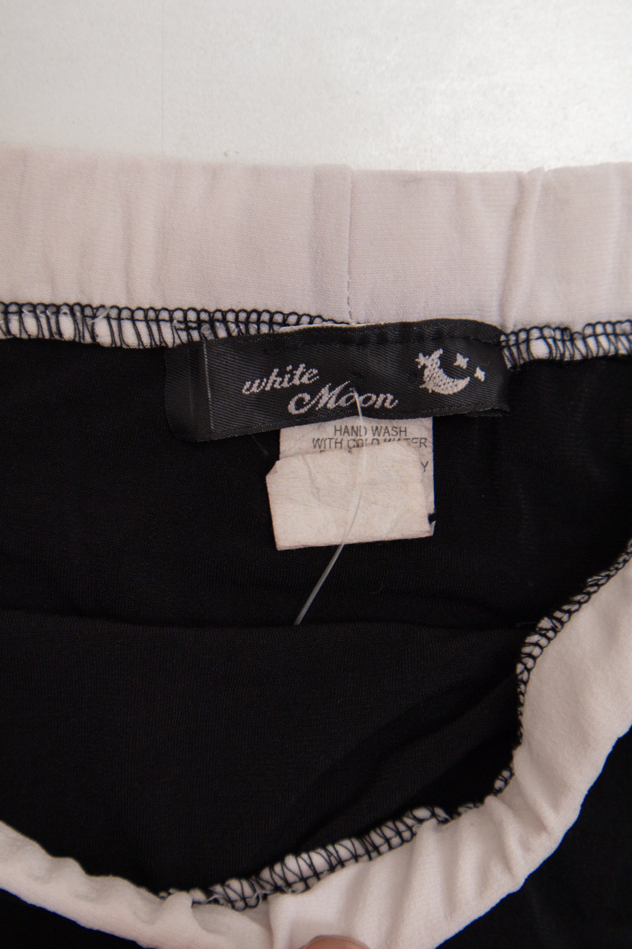 #162 White Moon Skirt Black | c. 189 | Size 8