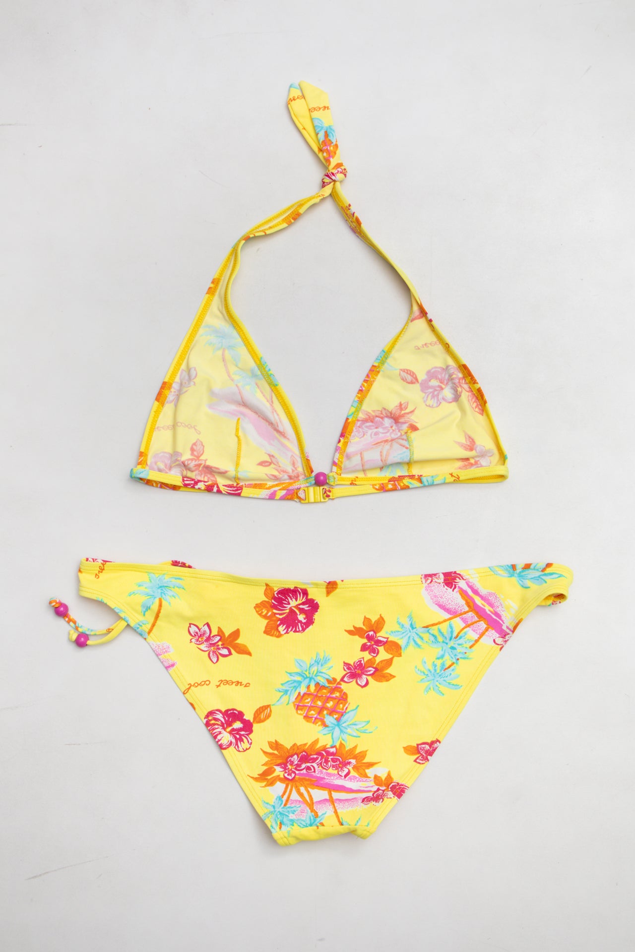 #117 Etam Bikini Yellow | c. 186 | Size 12