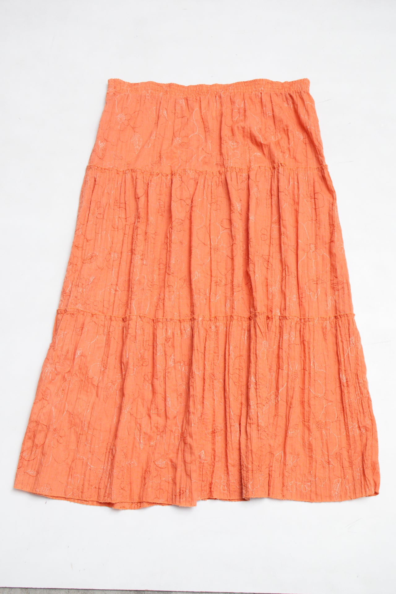#120 N Touch Skirt Orange | c. 200 | Size 8