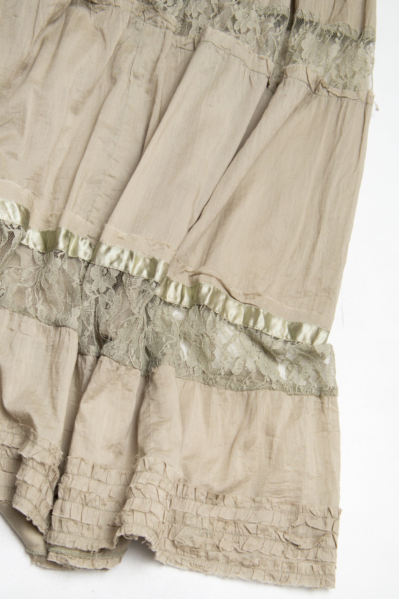 #144 Ceto Blanca Skirt Beige | c. 193 | Size 10