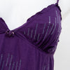 #037 Victoria's Secret Cami Top Purple | c. 202 | Size 8