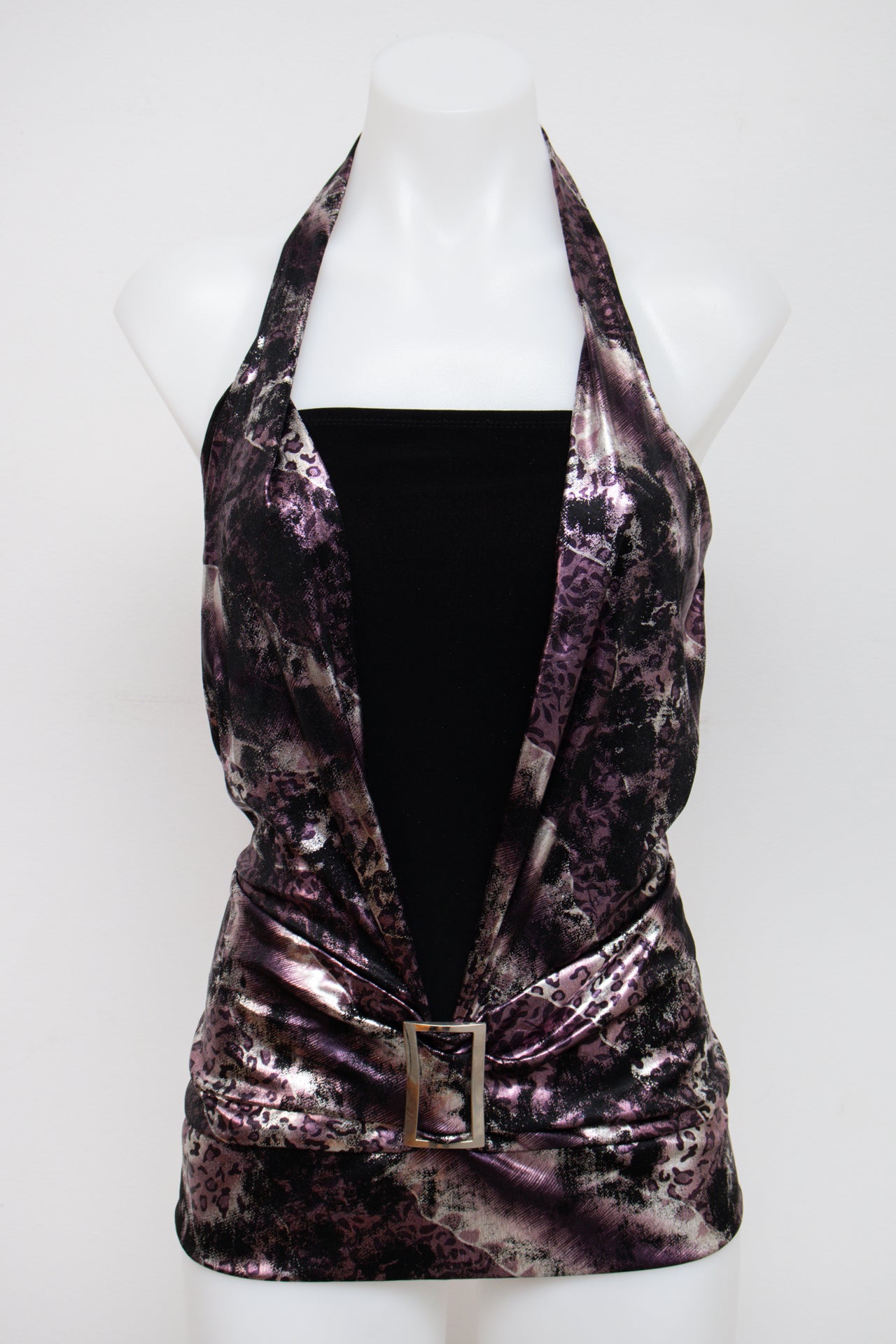 #23 Perseption Concept Halter Top Purple | c. 197 | Size 10