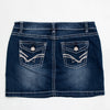 #192 Warehouse Mini Skirt Blue | c. 194 | Size 10