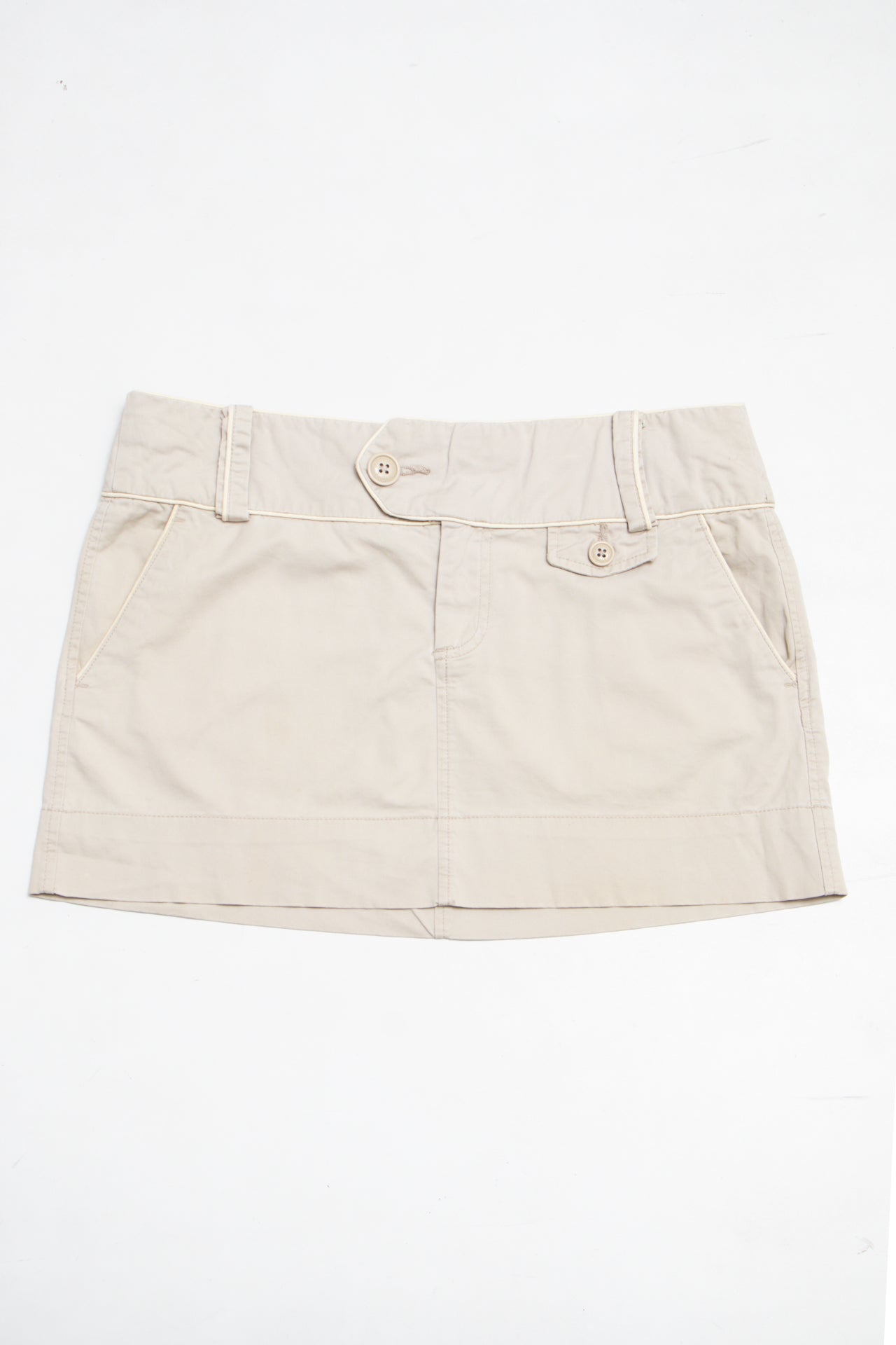 #149 American Eagle Outfitters Mini Skirt Beige | c. 209 | Size 10