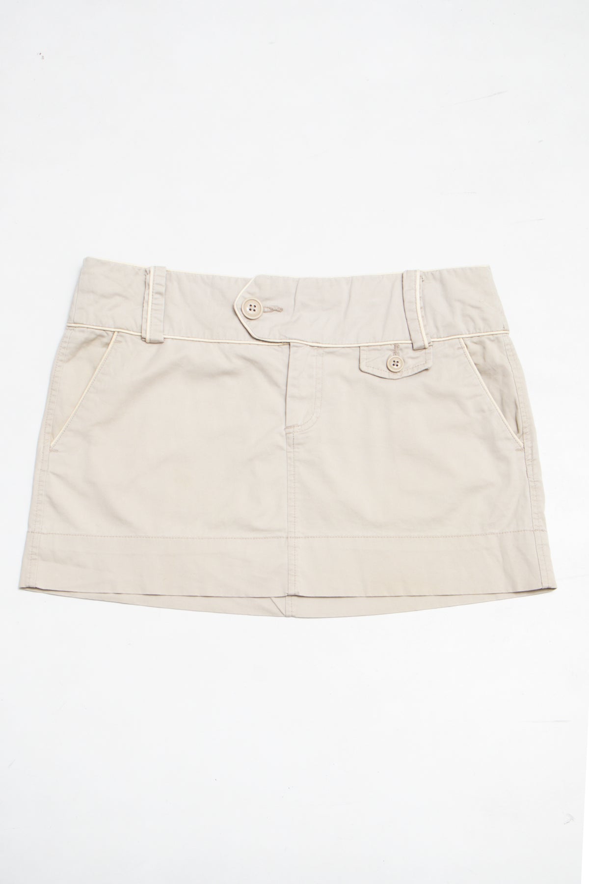 #149 American Eagle Outfitters Mini Skirt Beige | c. 209 | Size 10