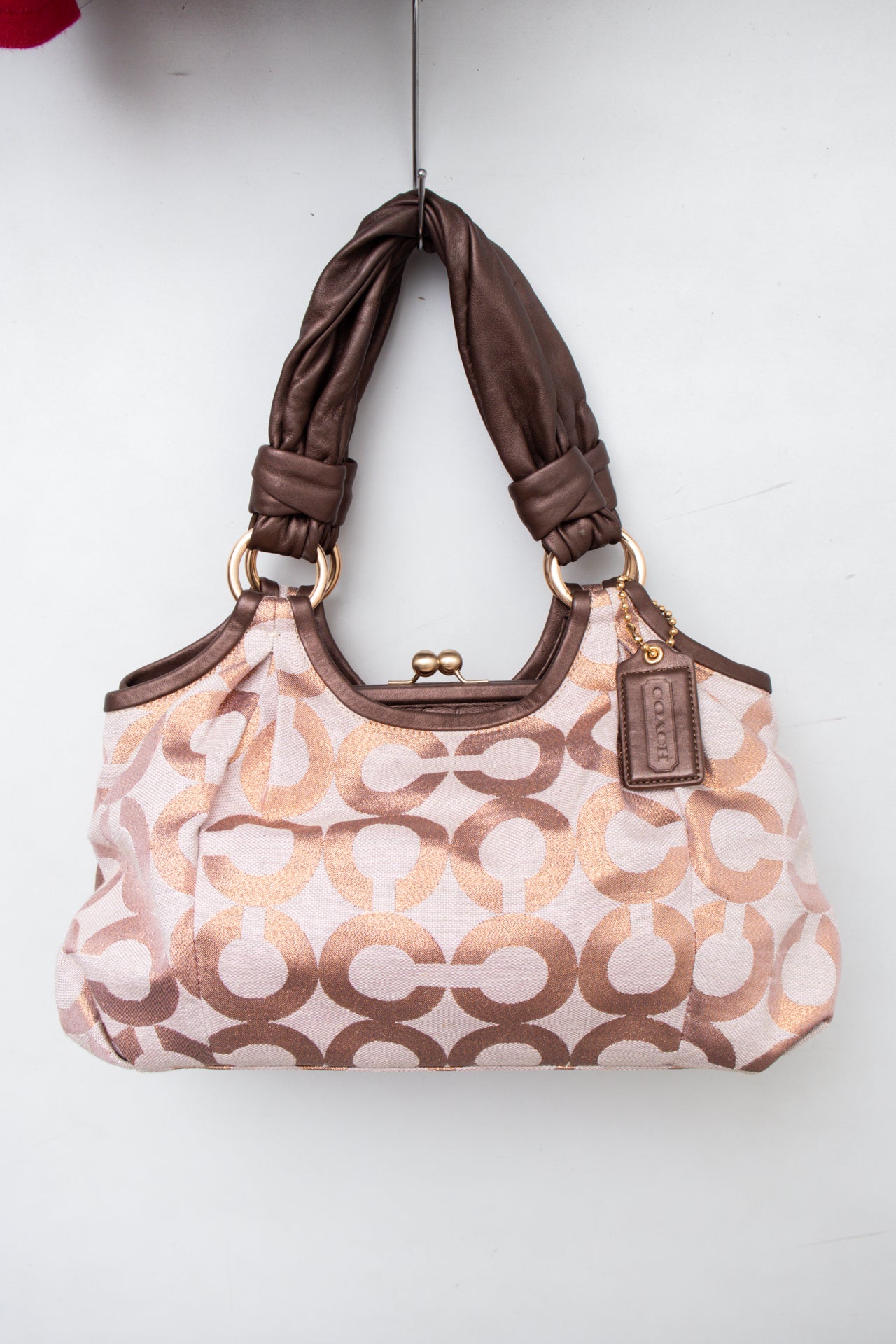 #211 Coach Shoulder Bag Brown | c. 199 | Size
