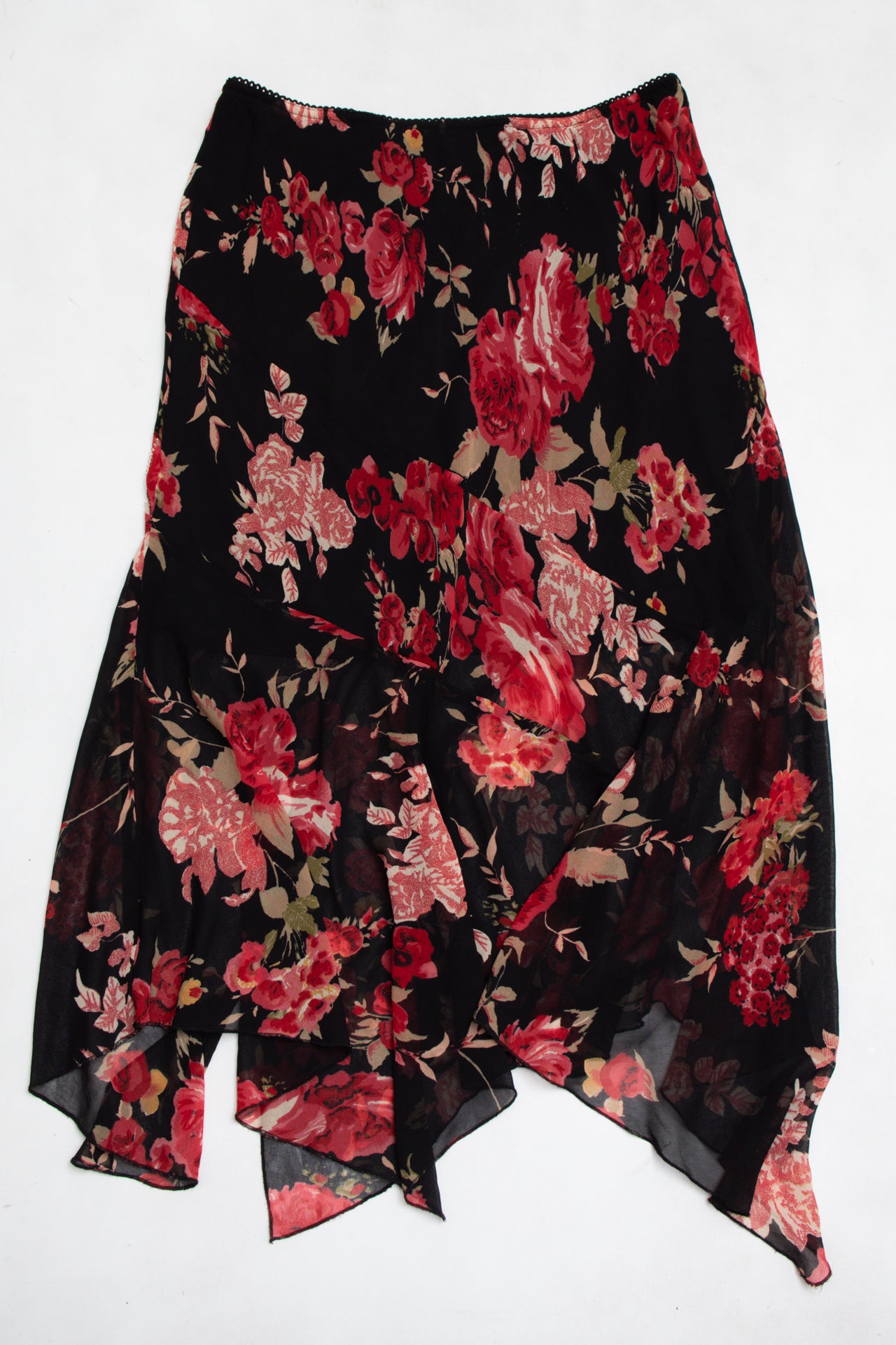 # Connected Skirt Black | c. 194 | Size 12