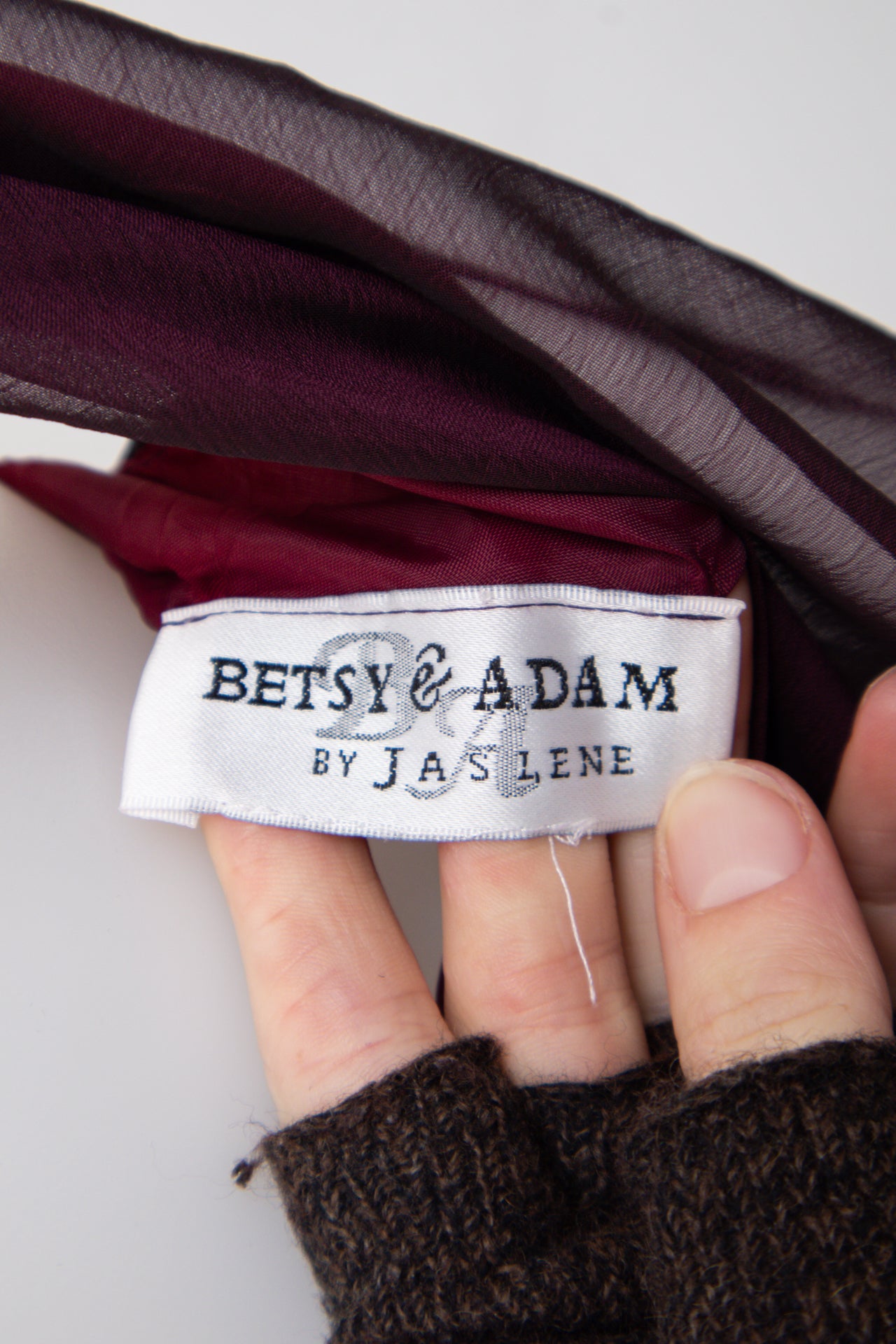 #172 Betsy Adam By Jaslene Dress Purple | c. 205 | Size 10/12