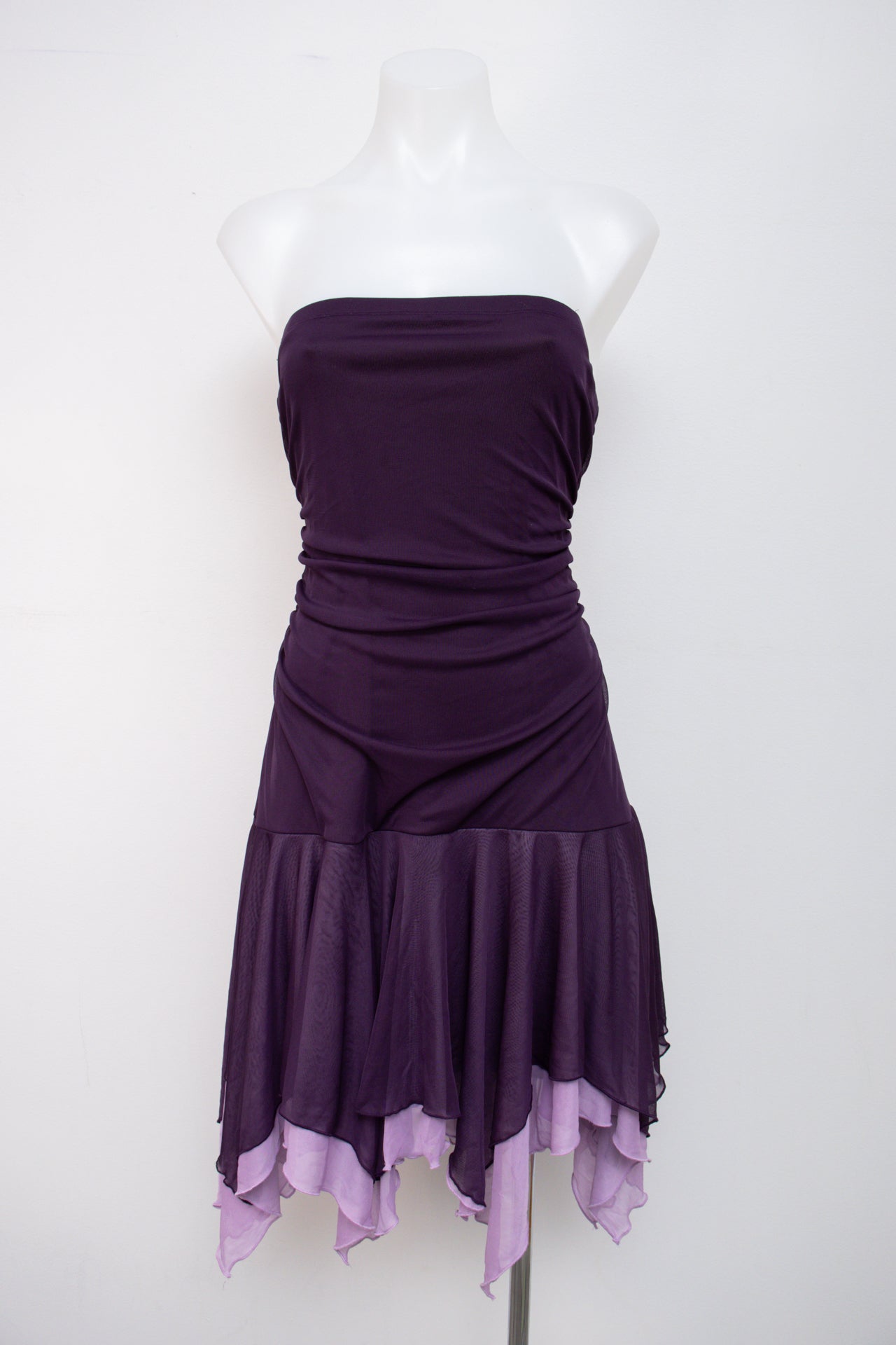 #188 City Triangles Dress Purple | c. 205 | Size 8