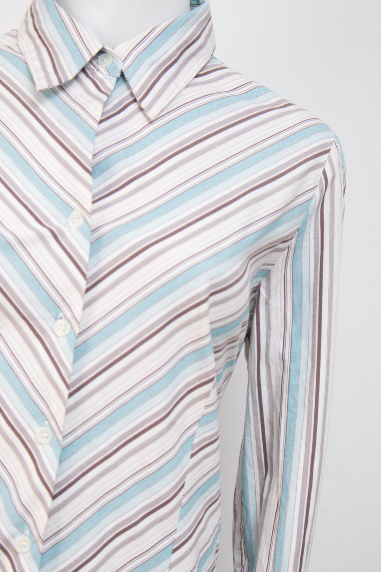 #031 Worthington T-shirt Blue | c. | Size 10/12