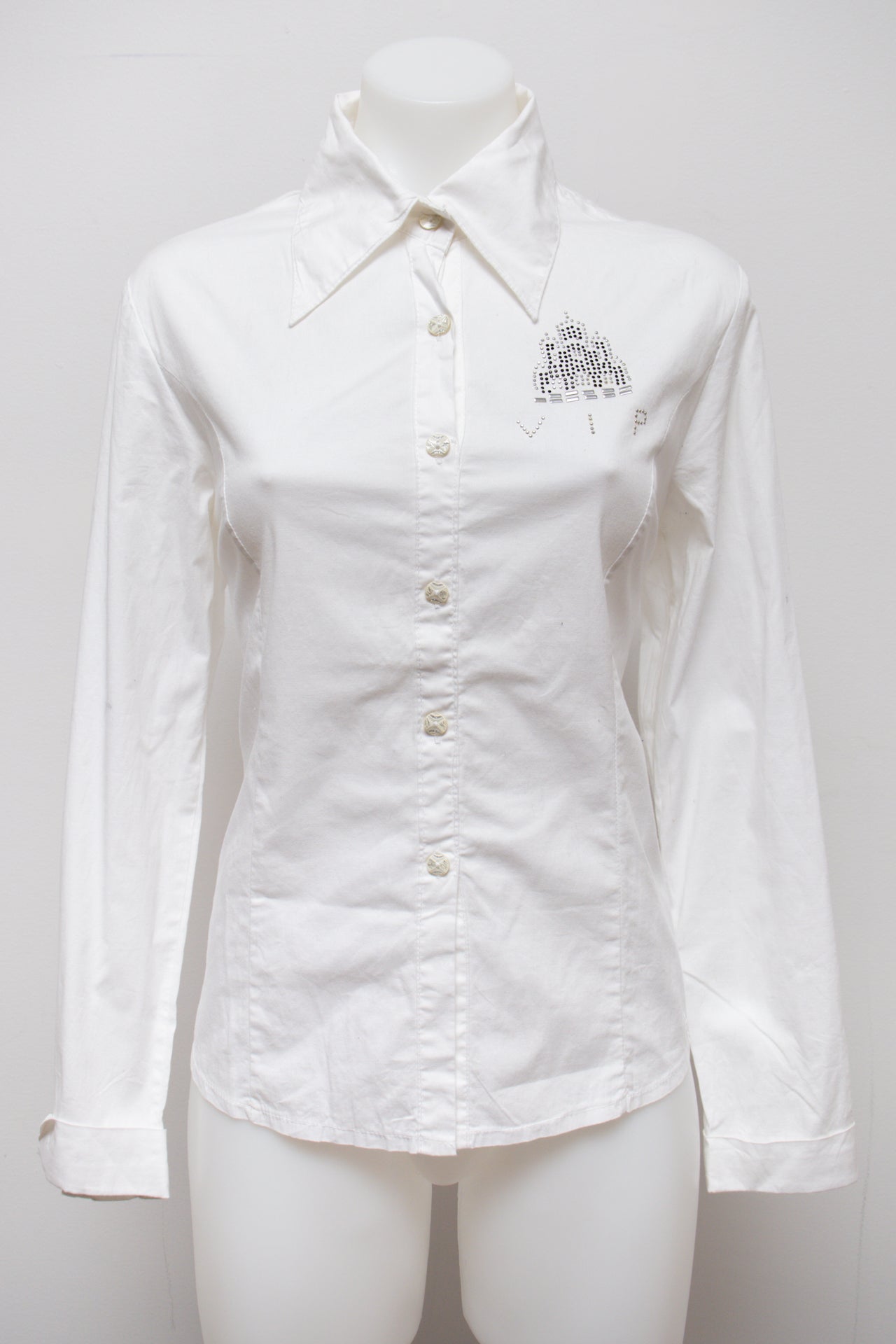 #49 T-shirt White | c. 189 | Size 8