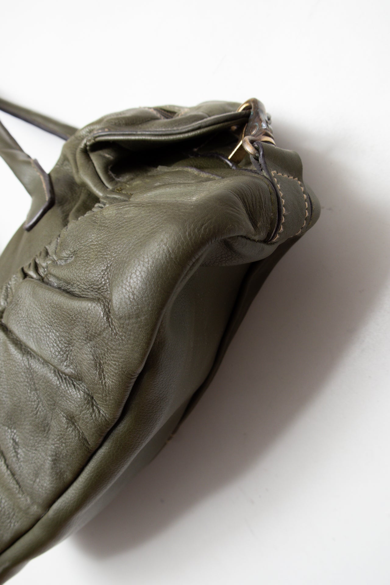 #179 Shoulder Bag Green | c. 206 | Size