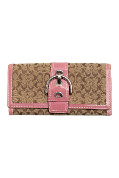 #003 Coach Wallet Pink | c. | Size