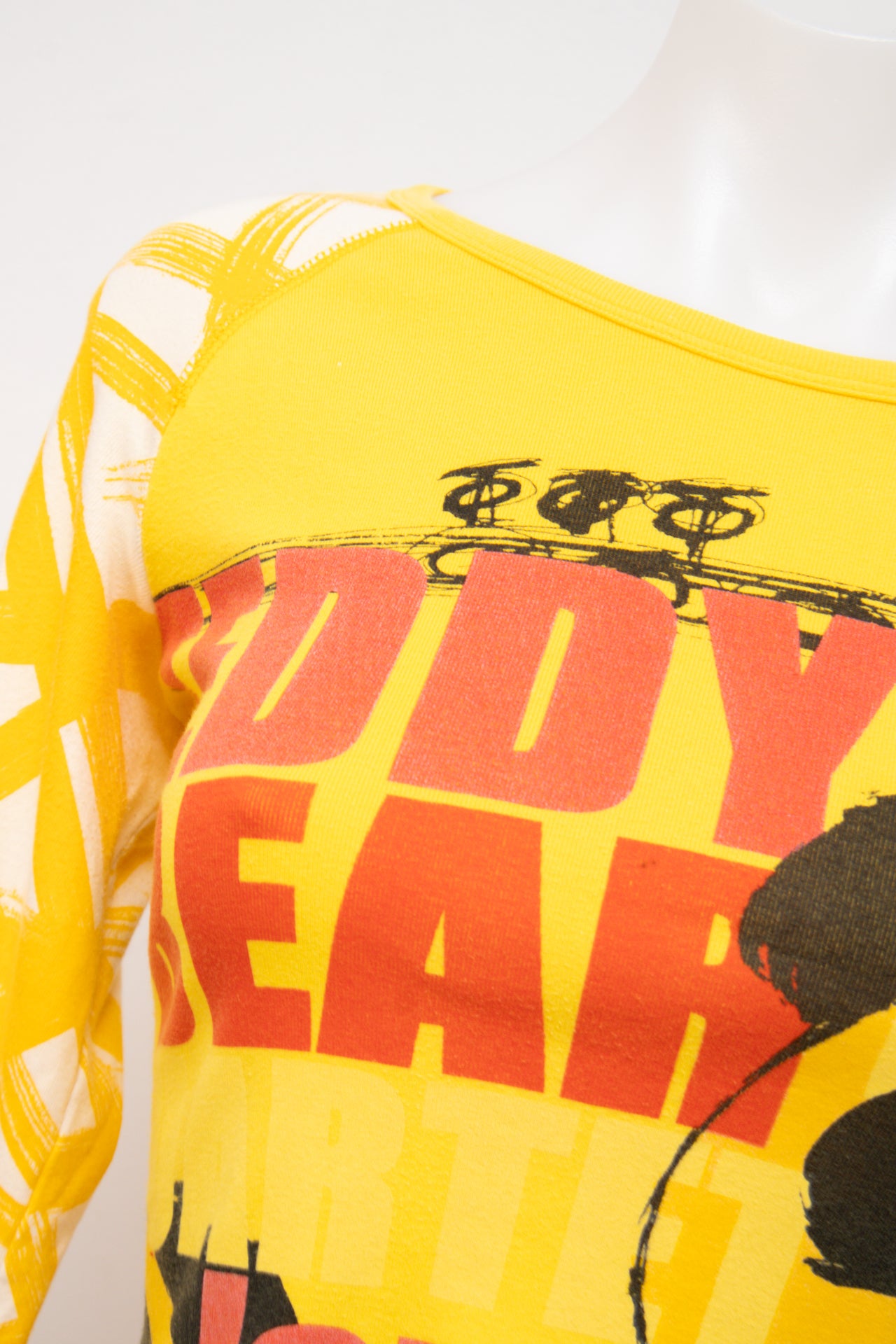 #010 Custo Barcelona T-shirt Yellow | c. 202 | Size 8