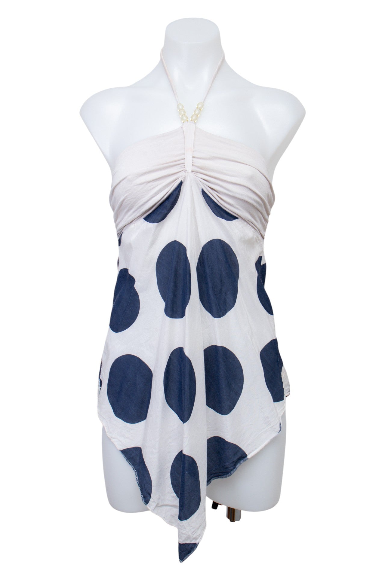 #048 Halter Top White | c. 200 | Size 10