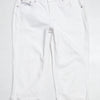 #077 Earl Jean Capris White | c. 209 | Size 6