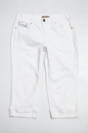#077 Earl Jean Capris White | c. 209 | Size 6
