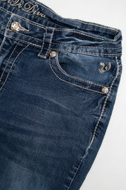 #099 ViVi Diva Capris Blue | c. 211 | Size 8