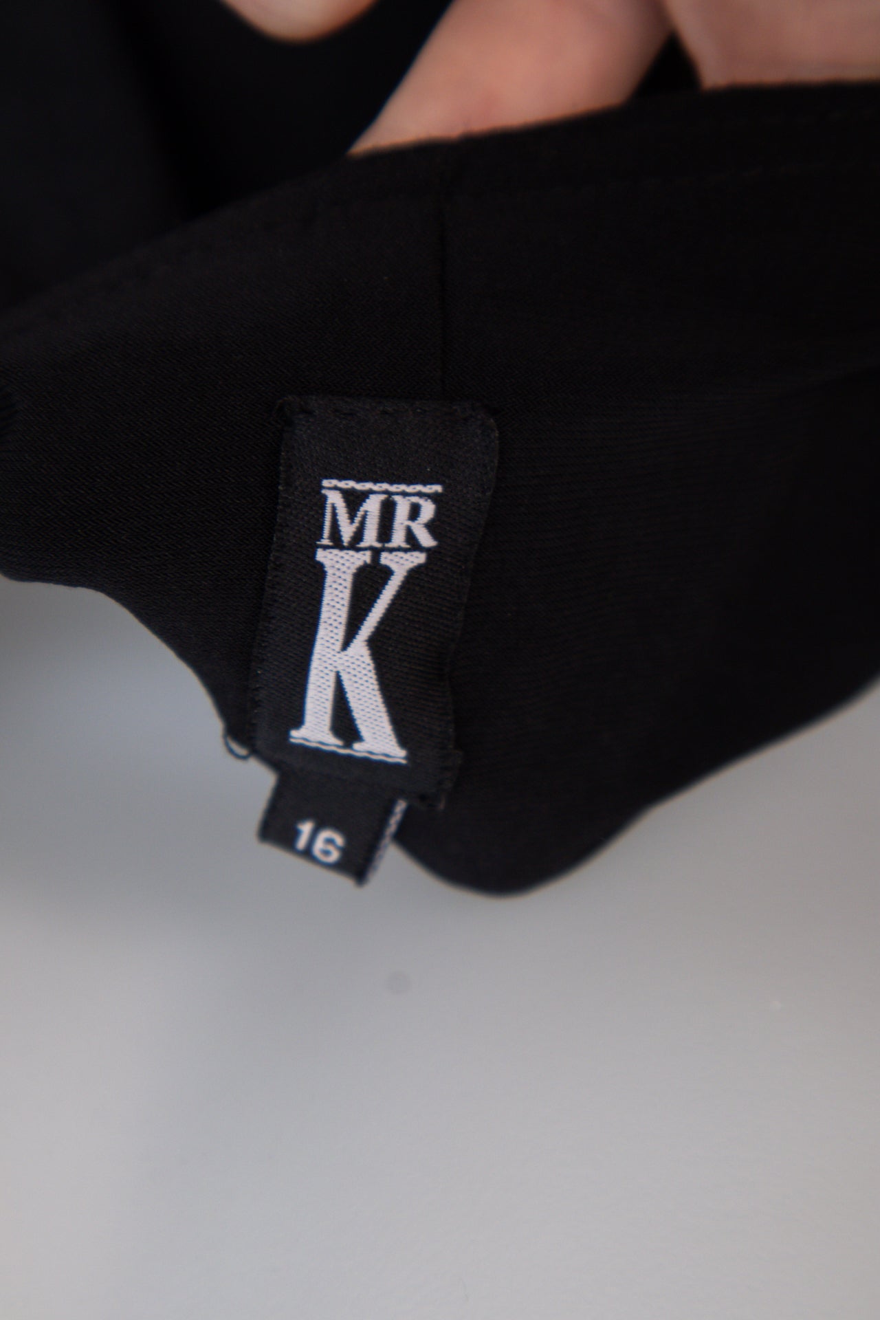 #015 Mr K Halter Top Black | c. 202 | Size 10