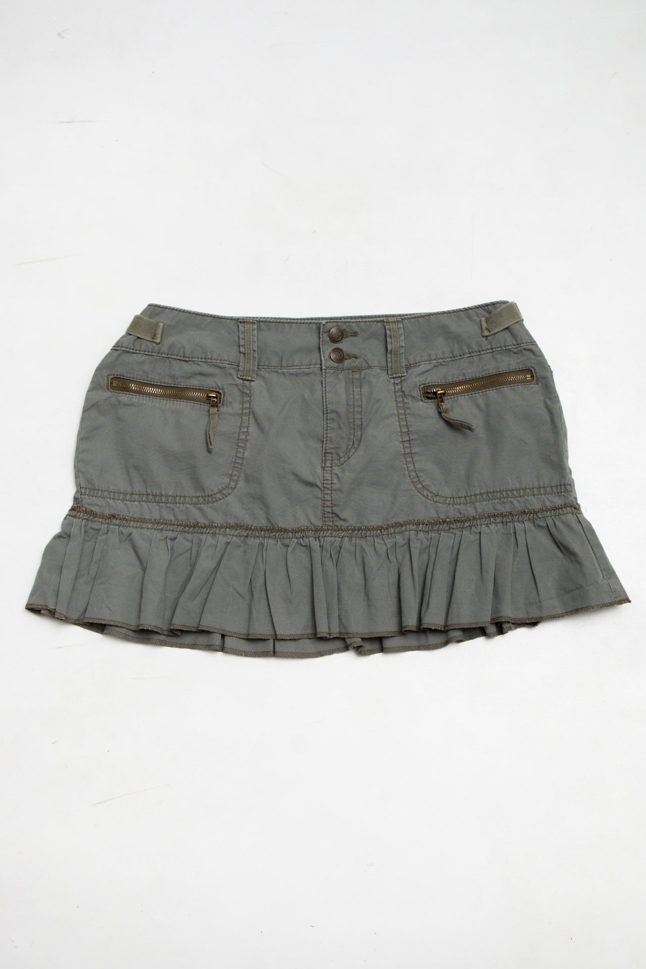 #124 Nobo No Boundaries Mini Skirt Gray | c. 197 | Size 8