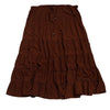 #123 White Stag Skirt Brown | c. 193 | Size 18
